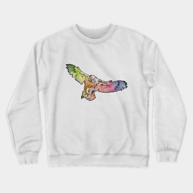 Owl Crewneck Sweatshirt by mancha